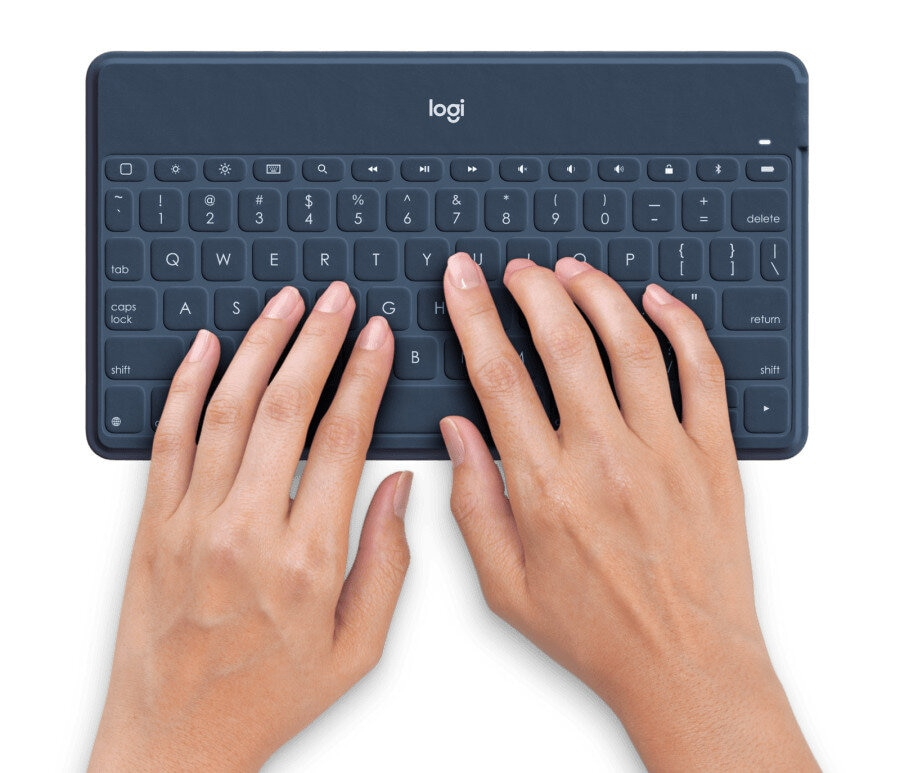 Klawiatura bezprzewodowa LOGITECH Keys-To-Go Niebieska 920-010060