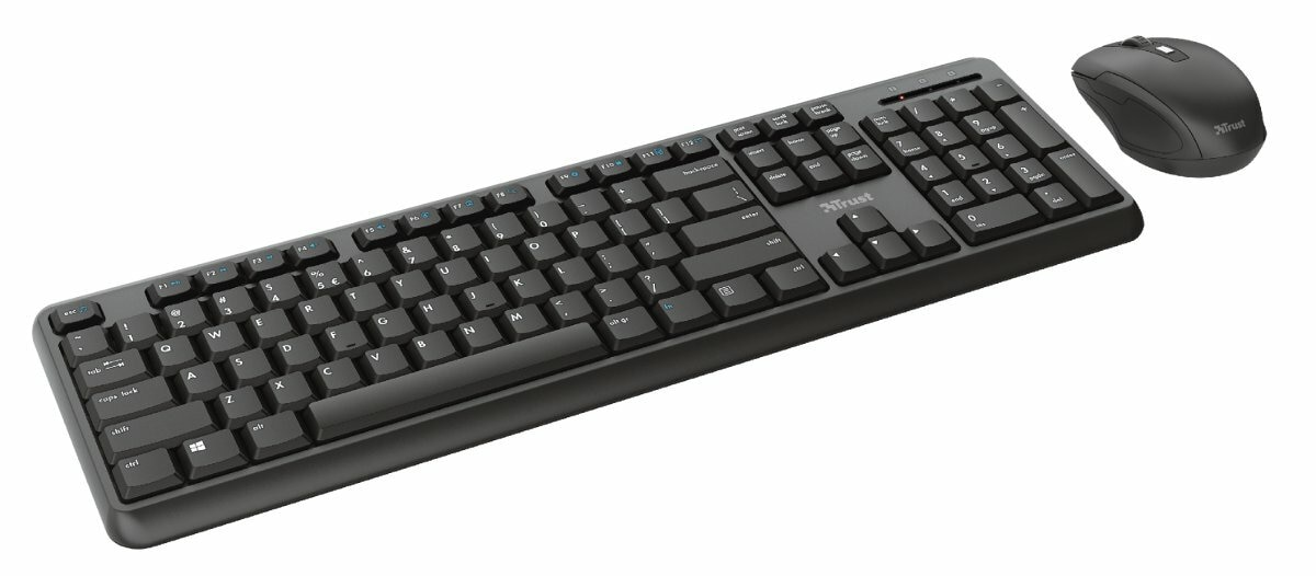 Zestaw klawiatura+mysz TRUST Ody RU