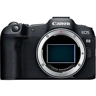 Cámara EVIL - Canon EOS R8, 24.3 megapixel, Pantalla 7.5 cm, Vídeo 4K, Wi-Fi, Negro