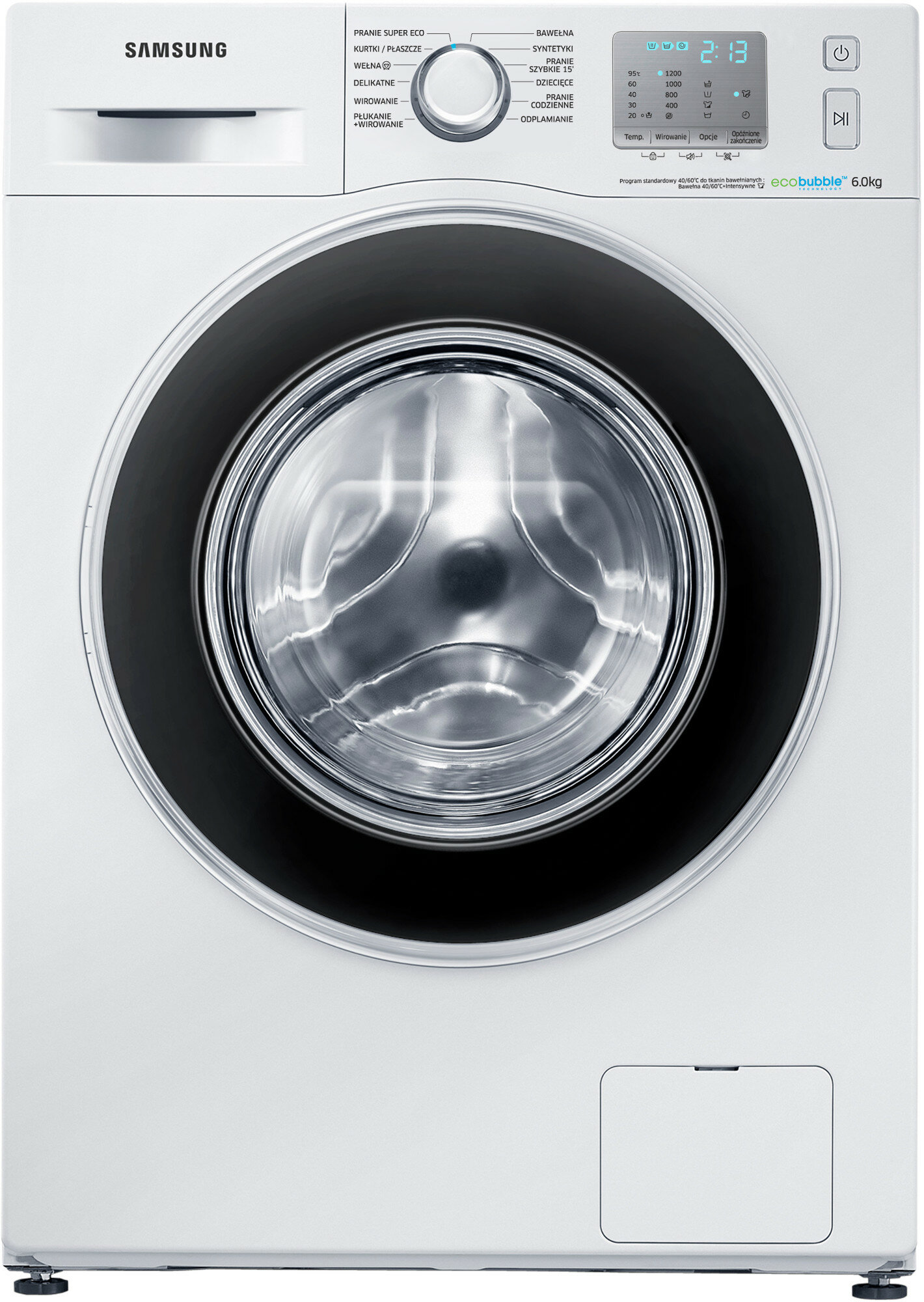 Pralka SAMSUNG WF60F4EEW2W/EO