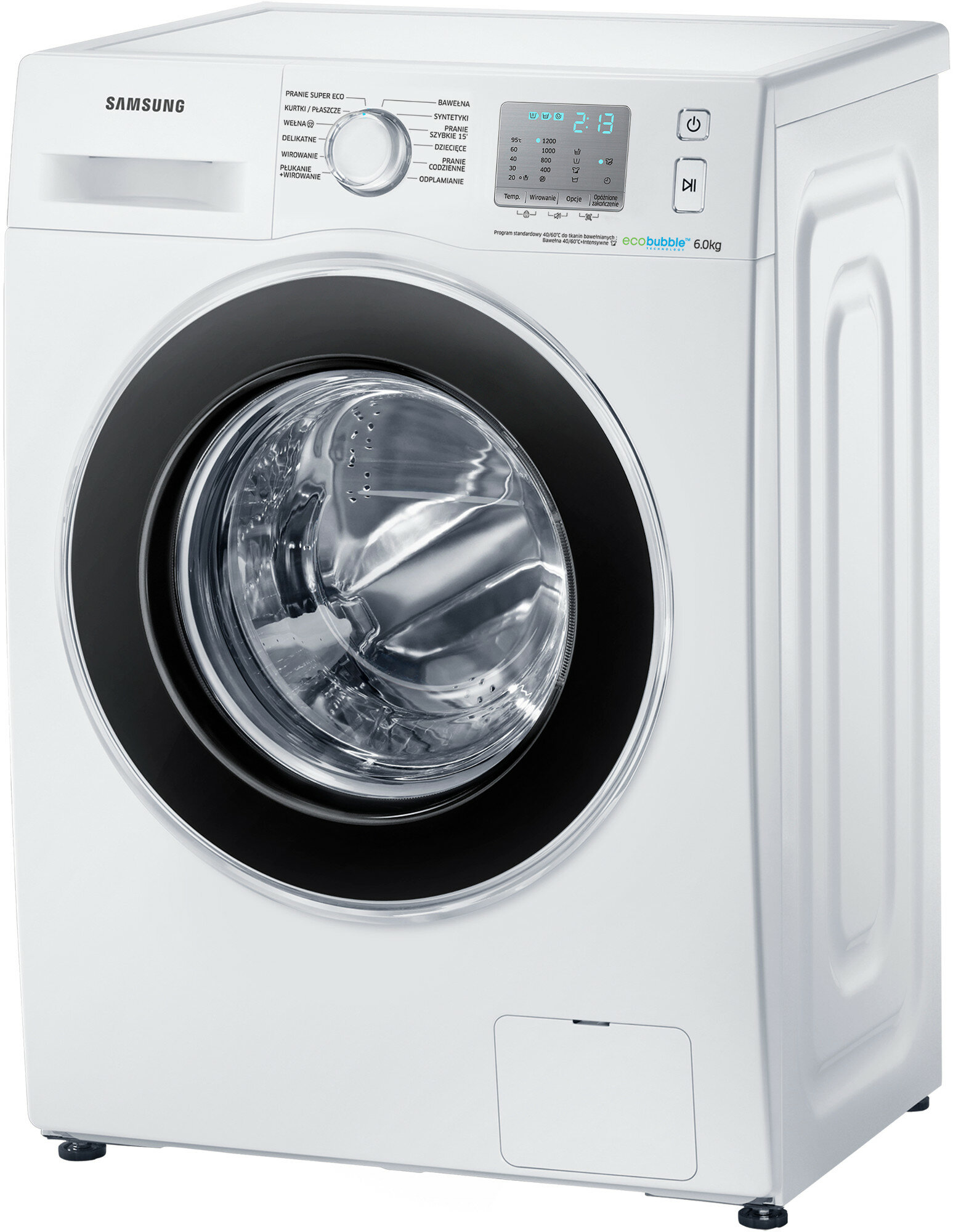 Pralka SAMSUNG WF60F4EEW2W/EO