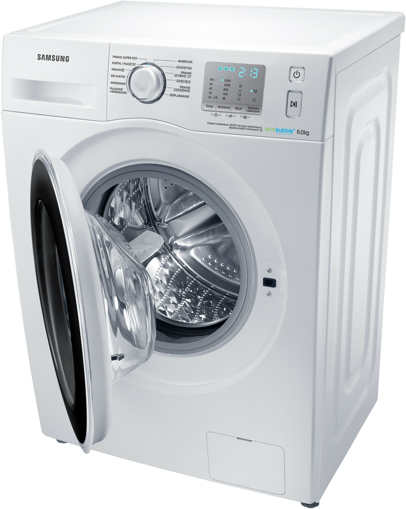 Pralka SAMSUNG WF60F4EEW2W/EO