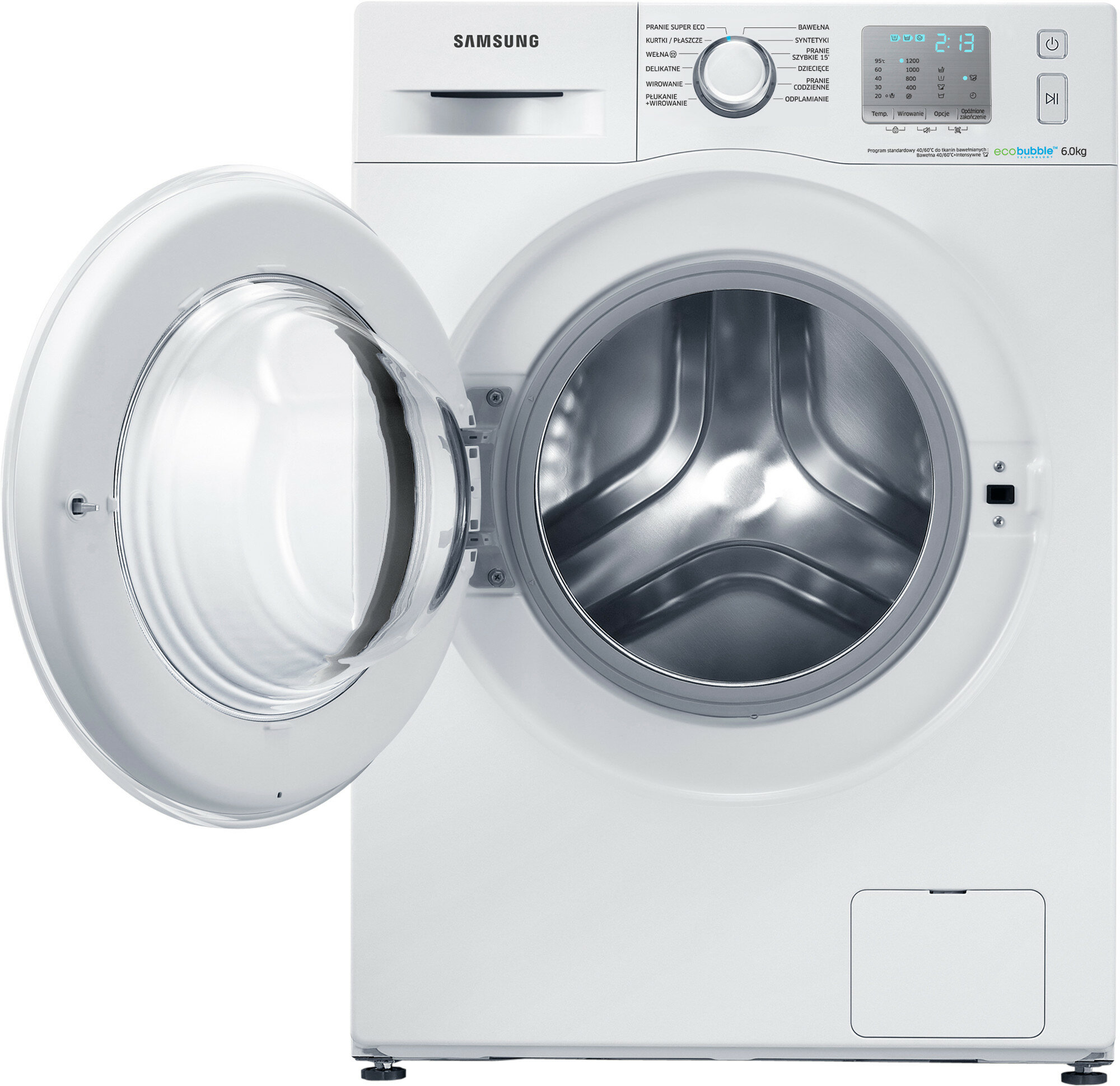 Pralka SAMSUNG WF60F4EEW2W/EO