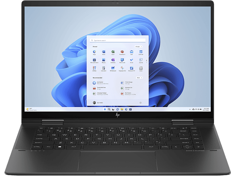 HP ENVY x360 15-fh0434nz, Convertible 2 in 1 Laptop, mit 15.6