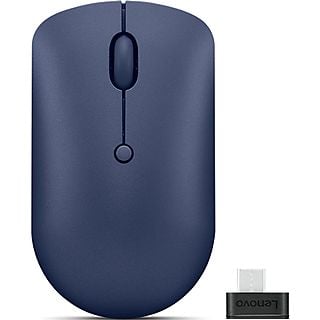 Ratón inalámbrico - Lenovo 540 USB-C, Inalámbrico, 2400 DPI, Abyss Blue