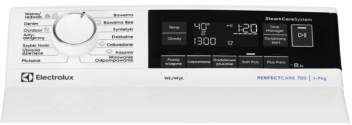 Pralka ELECTROLUX EW7T3272SP