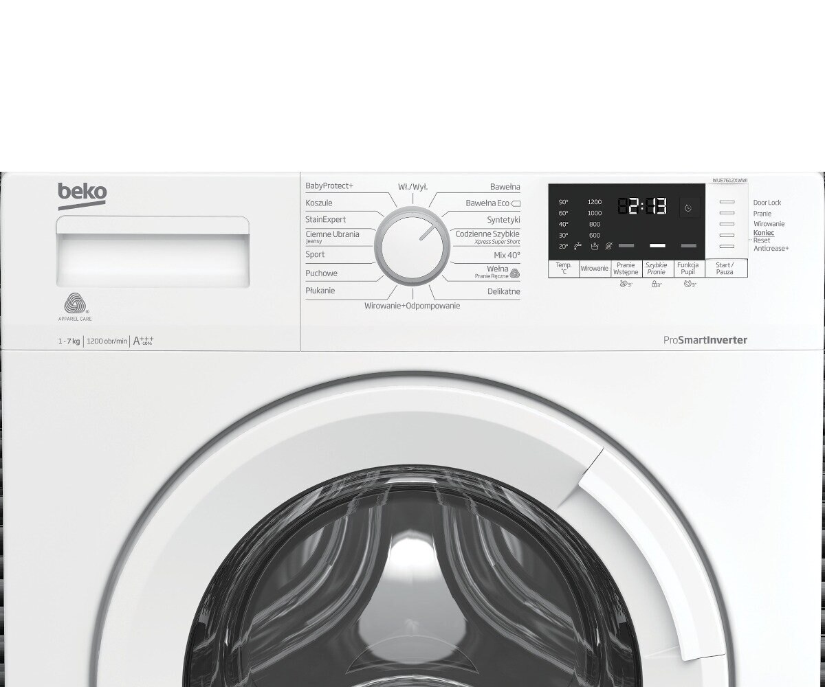 Pralka BEKO WUE7612XWWI