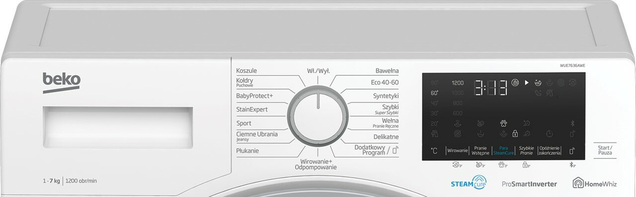 Pralka BEKO WUE7636AWE