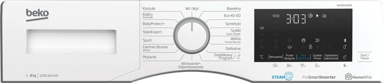 Pralka BEKO WUE6636AWE