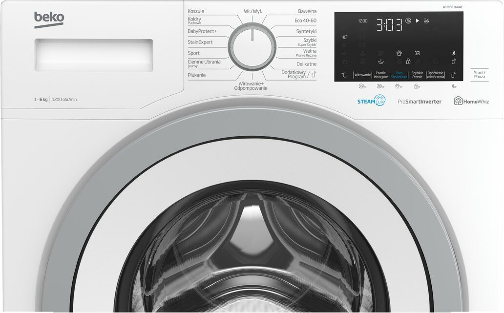 Pralka BEKO WUE6636AWE