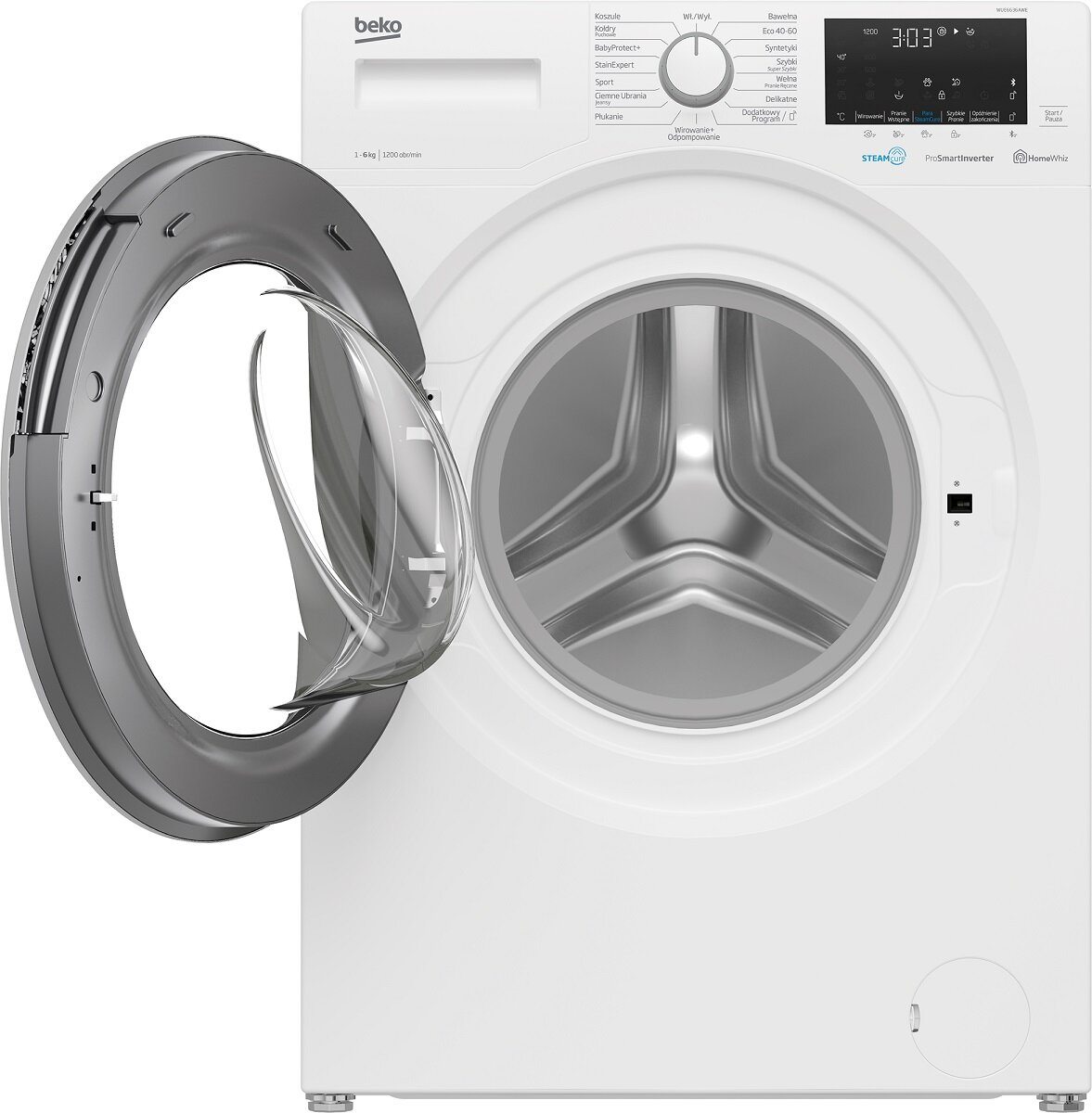 Pralka BEKO WUE6636AWE