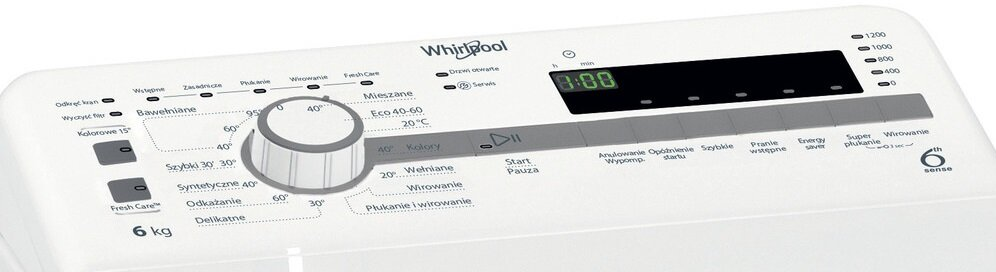 Pralka WHIRLPOOL TDLR 6230S PL/N