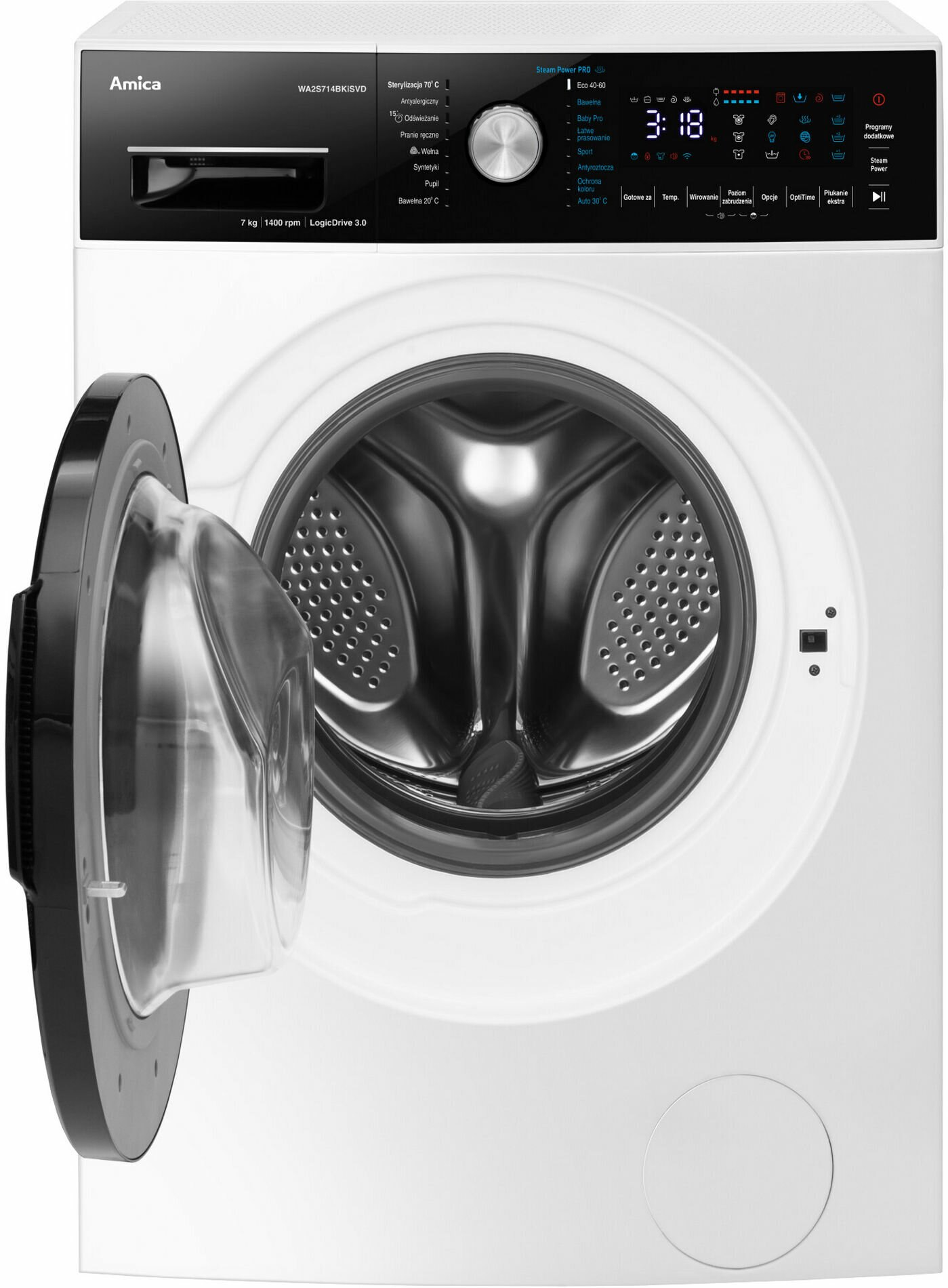 Pralka AMICA WA2S714BKiSVD