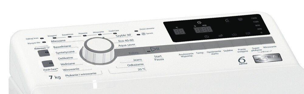 Pralka WHIRLPOOL TDLRB 7222BS PL/N