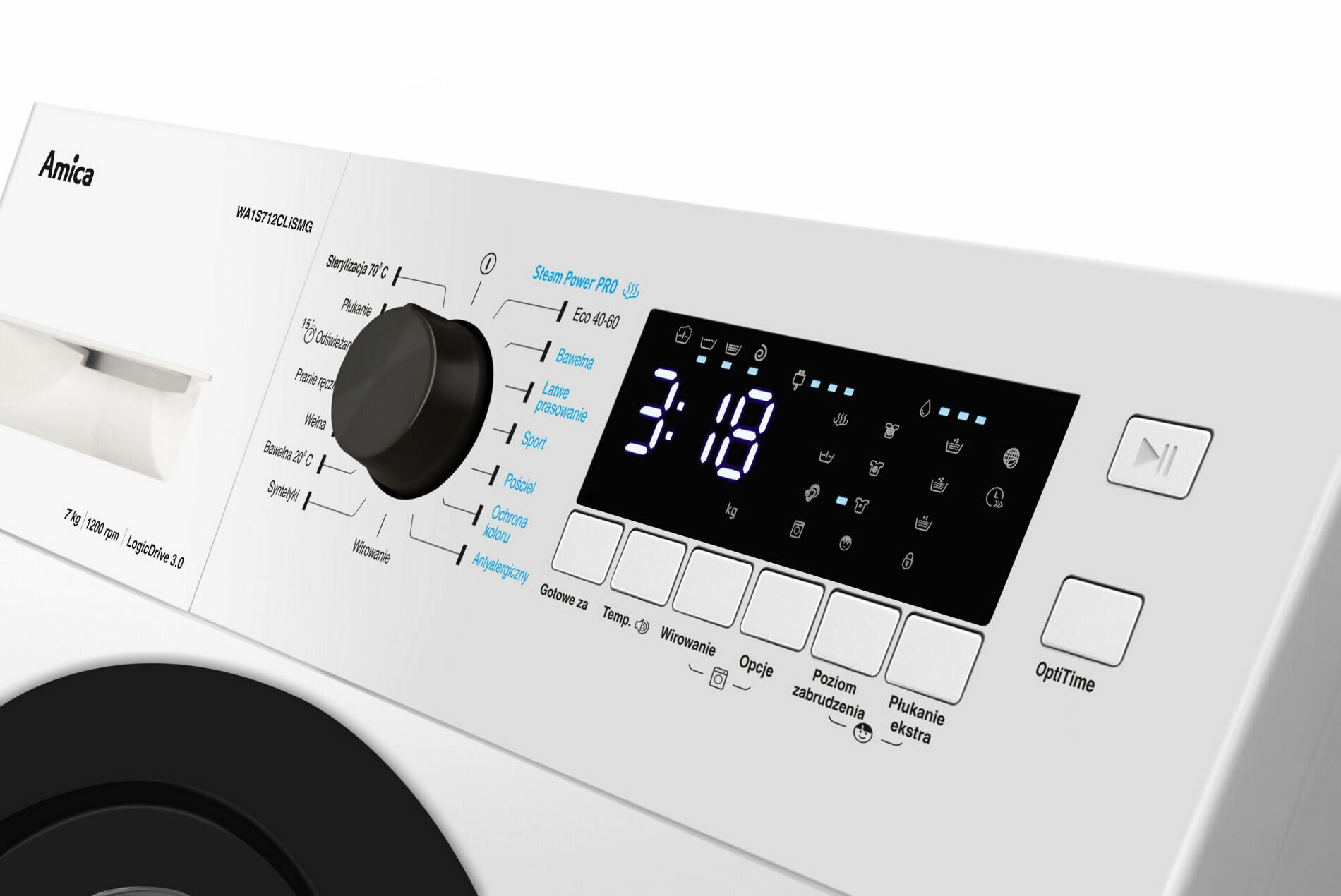 Pralka AMICA WA1S712CLiSMG