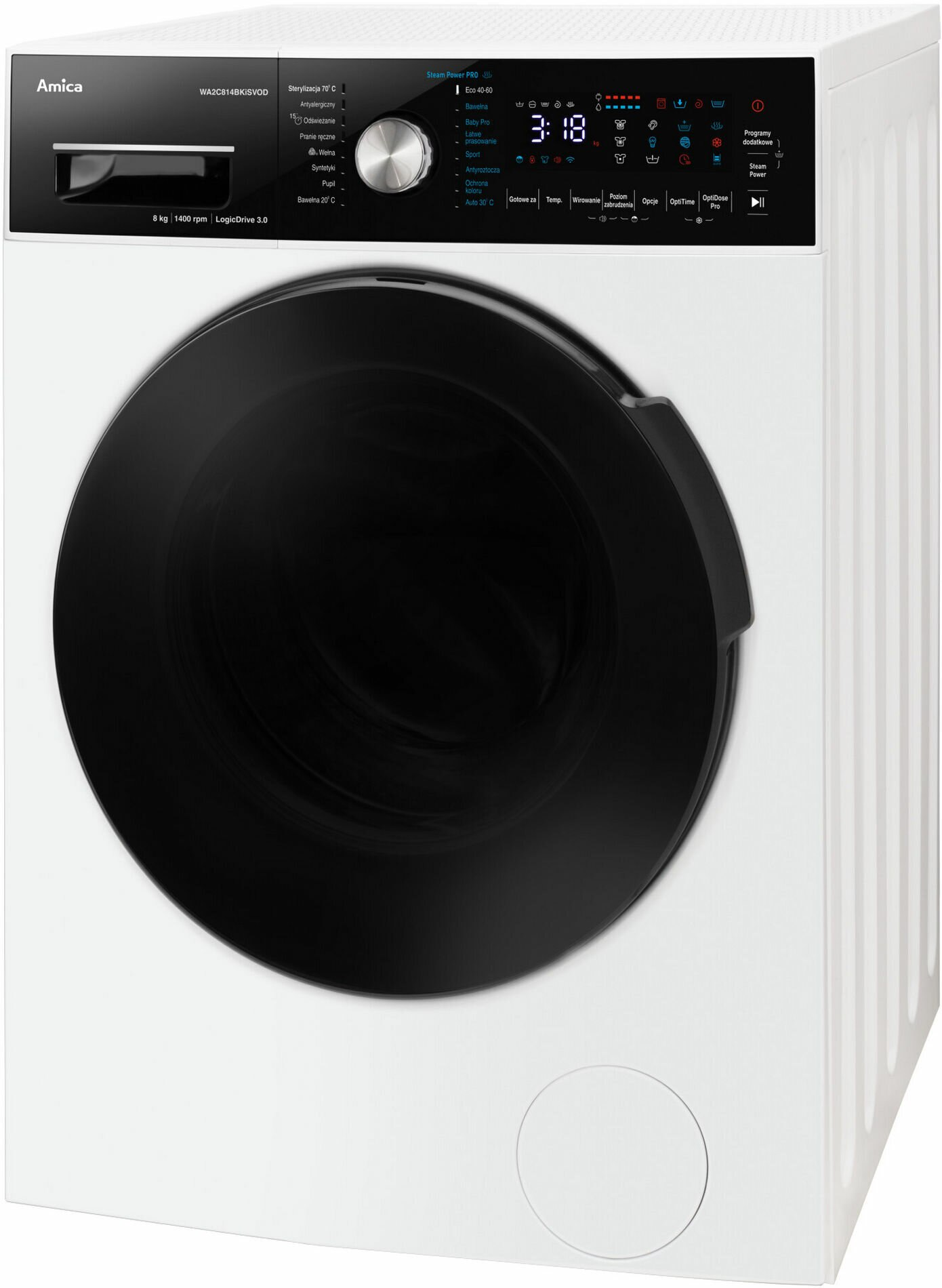 Pralka AMICA WA2C814BKiSVOD