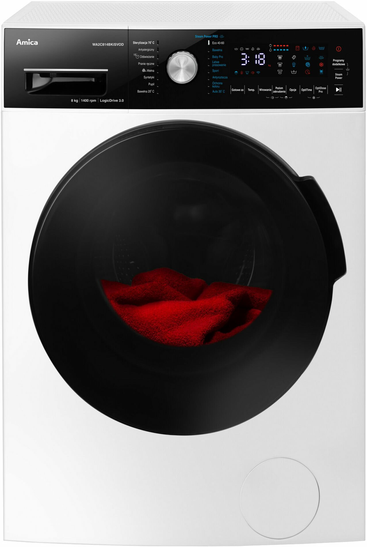 Pralka AMICA WA2C814BKiSVOD