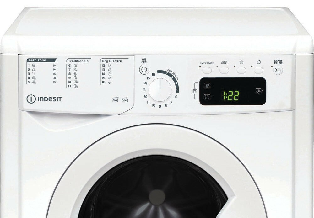 Pralko-suszarka INDESIT EWDE751451WEUN