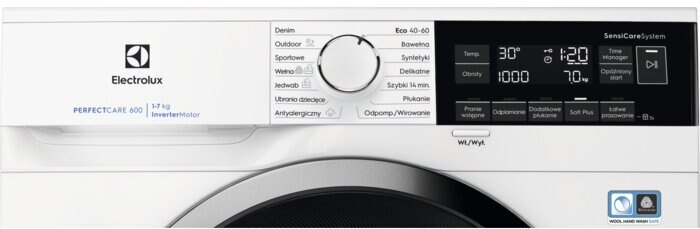 Pralka ELECTROLUX EW6SN327SPI PerfectCare 600