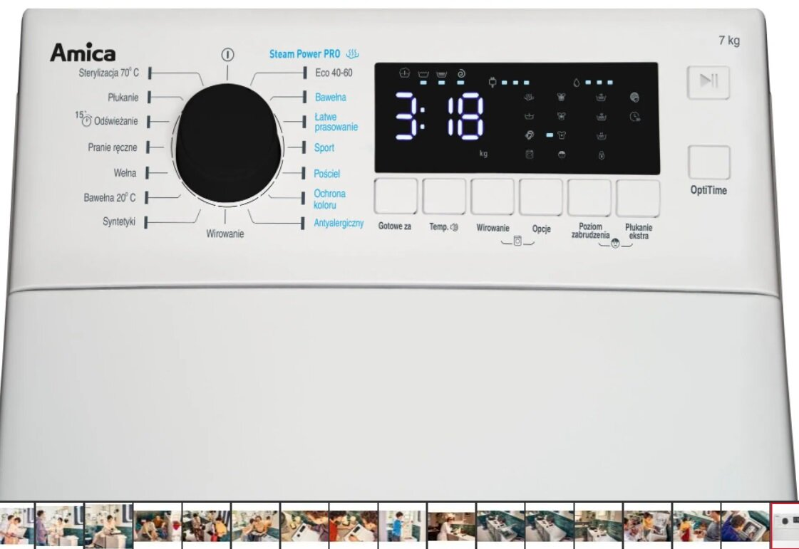 Pralka AMICA DWA1T712DLS