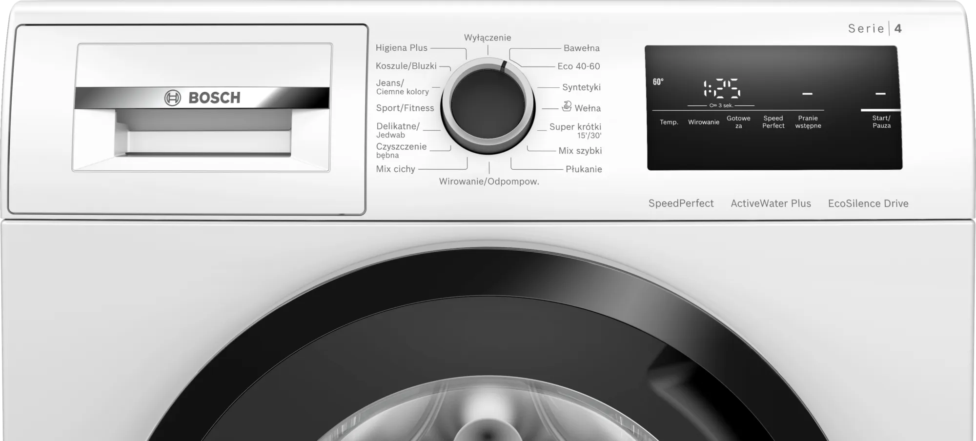 Pralka BOSCH WAN2411FPL Serie 4