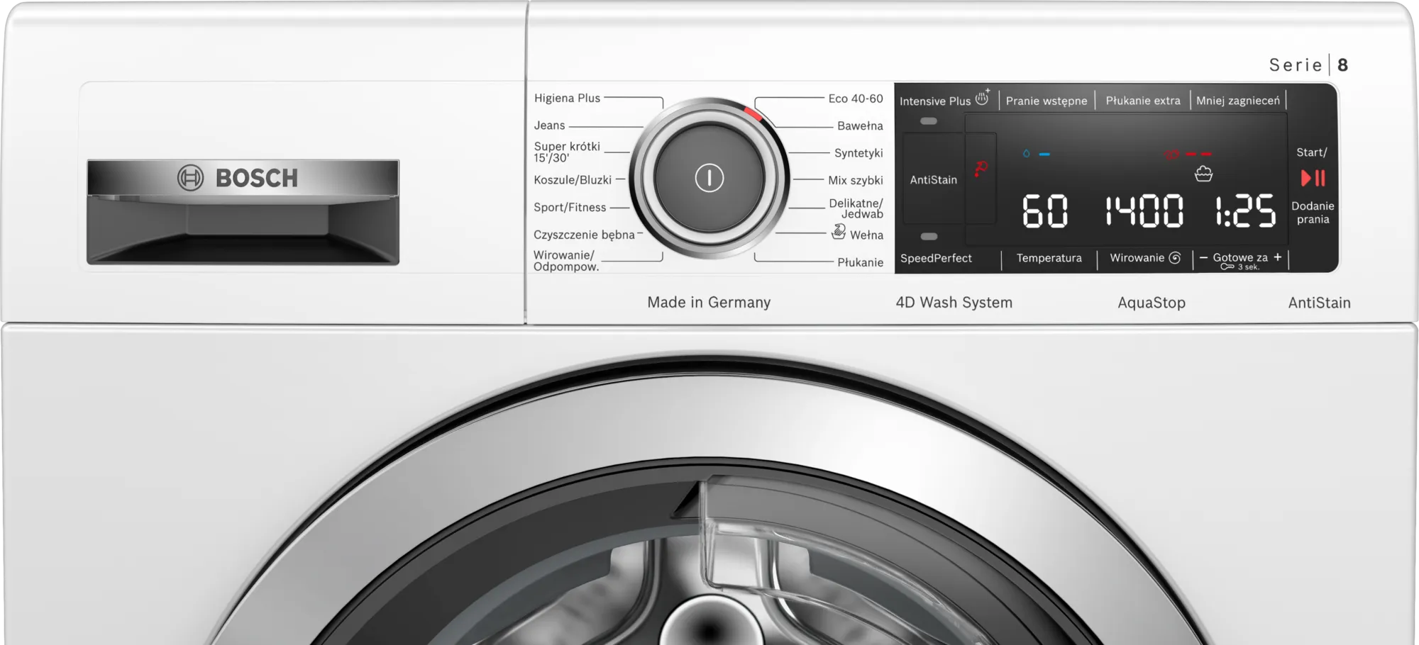 Pralka BOSCH WAV08M92PL Serie 8
