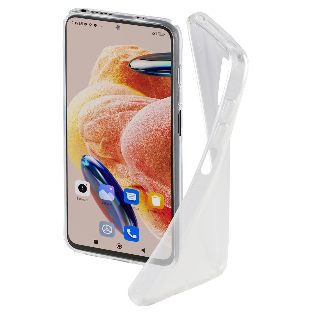 Xiaomi, Note Crystal Redmi Backcover, 4G, Clear, HAMA Transparent Pro 12