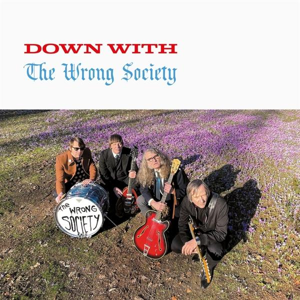 - With... Wrong Down Society - (Vinyl)