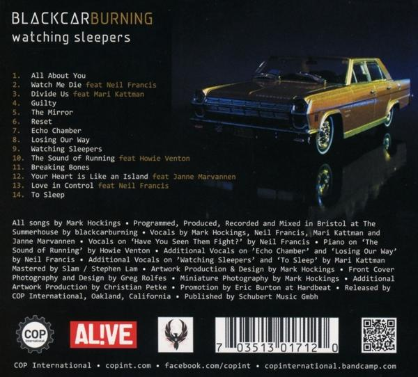 CD-Hülle mit Autografik und Songtiteln.
