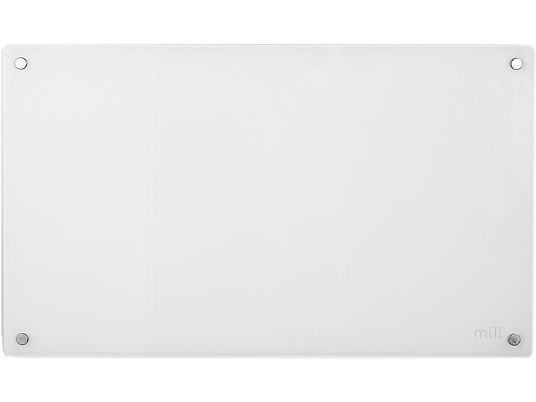 MILL Glass WiFi PanelHeater 600W - Pannello riscaldante (Bianco)