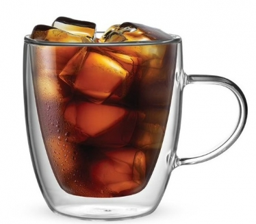 BIALETTI DBW008 CAPRI Dupla falú pohár szett, 350 ml