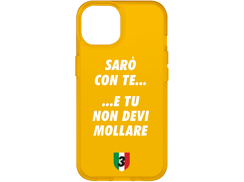 CELLY CASE NAPOLI SARO' IP13 COVER per Apple iPhone 13, Giallo