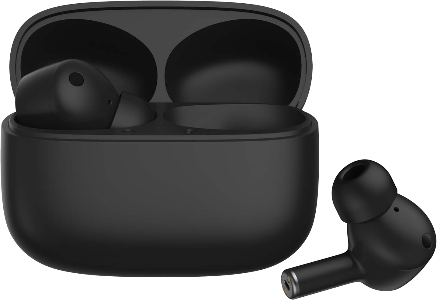 SAVIO ANC-102 TWS vezetéknélküli fülhallgató mikrofonnal, aktív zajszűrővel, fekete