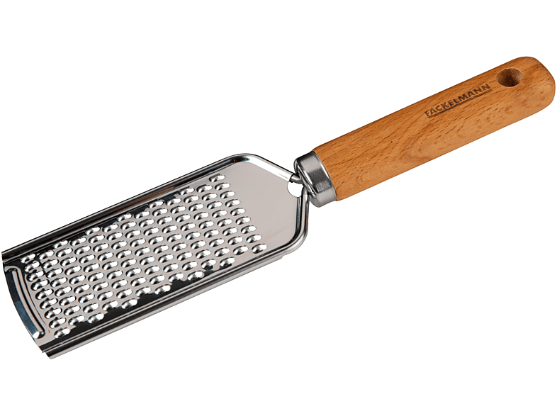 Fackelmann 31114 FAir Handreibe, silber, holzbraun