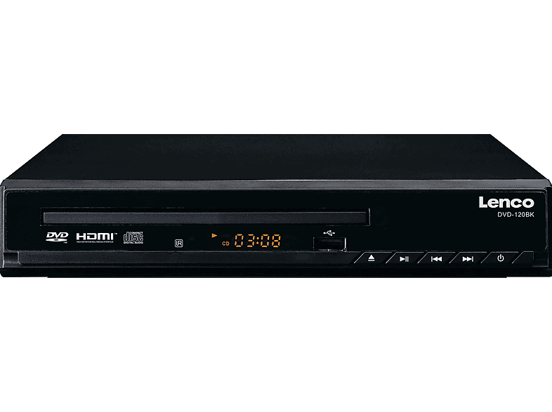 LENCO DVD-120BK DVD Player mit HDMI und Scart - Display - Fernbedienung; DVD-Player — Foto 4 von 5