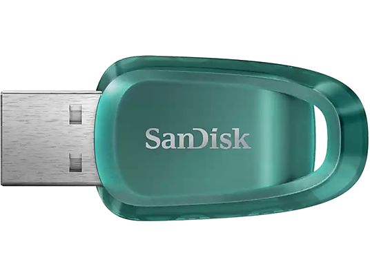SANDISK Ultra Eco™ - USB-Stick  (128 GB, Türkis)