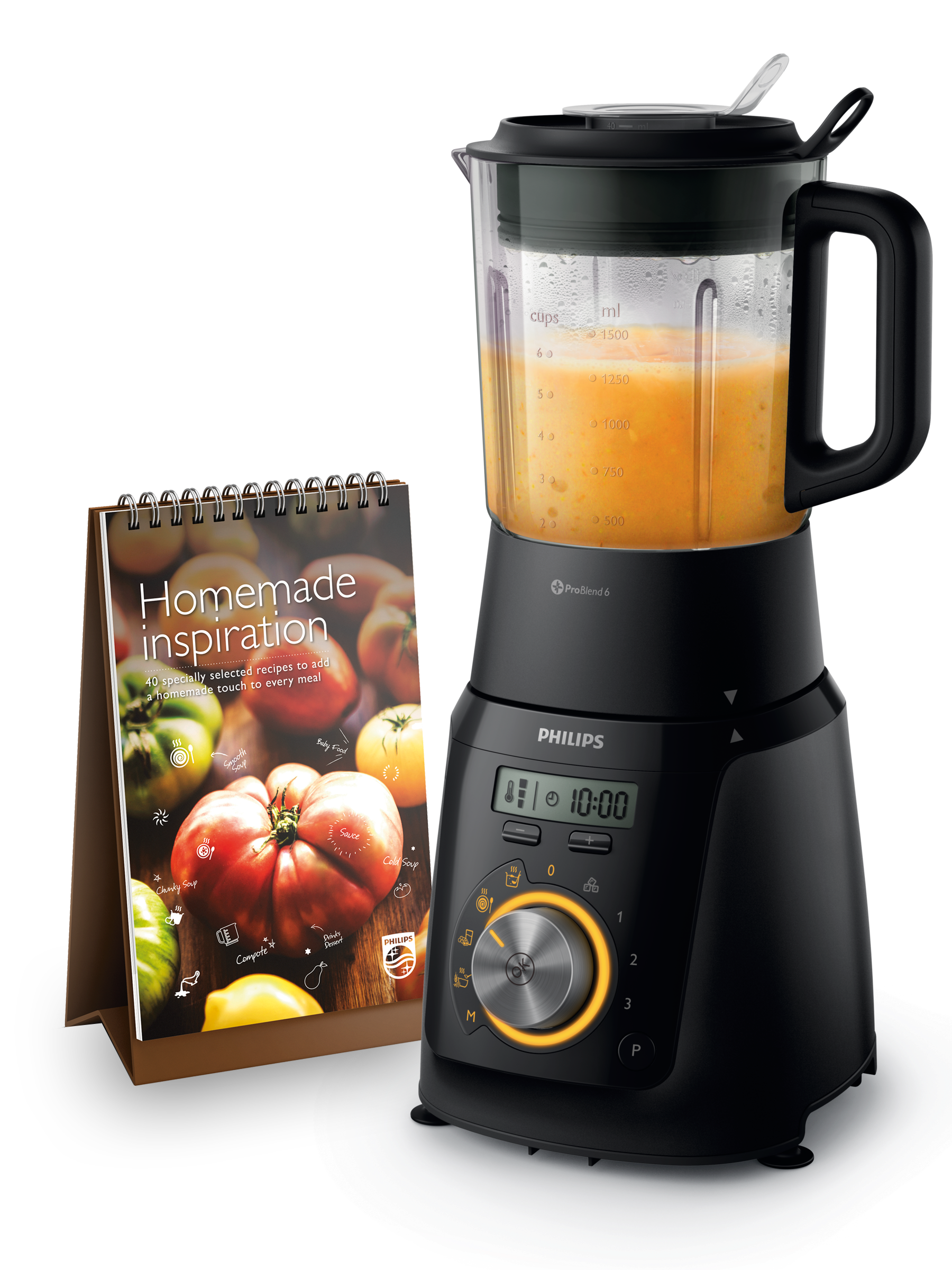 Koktajler z funkcją gotowania PHILIPS Avance Collection HR2099/90 + przepisy