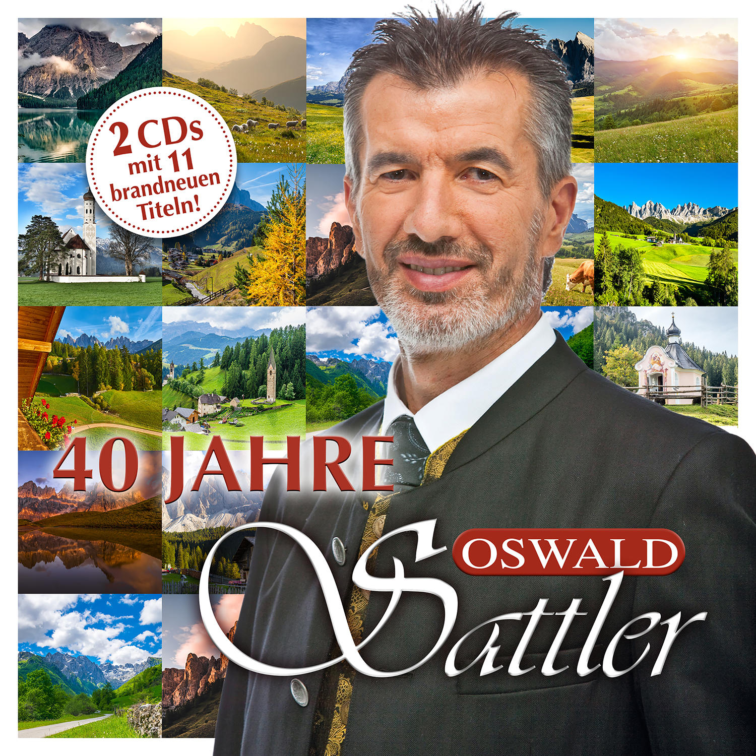 (CD) - 40 Sattler Jahre Oswald -