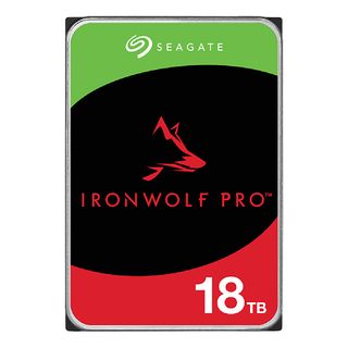 SEAGATE IronWolf Pro - Festplatte (HDD, 18 TB, Silber/Schwarz)