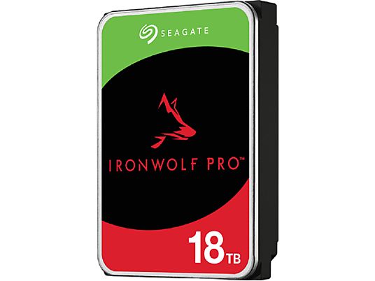 SEAGATE IronWolf Pro - Disque dur (HDD, 18 To, argent/noir)