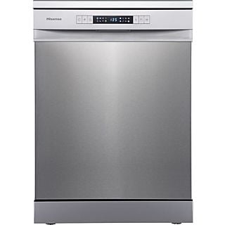 Lavavajillas - Hisense HS623D10X, 14 servicios, 7 programas, 60 cm, Inox