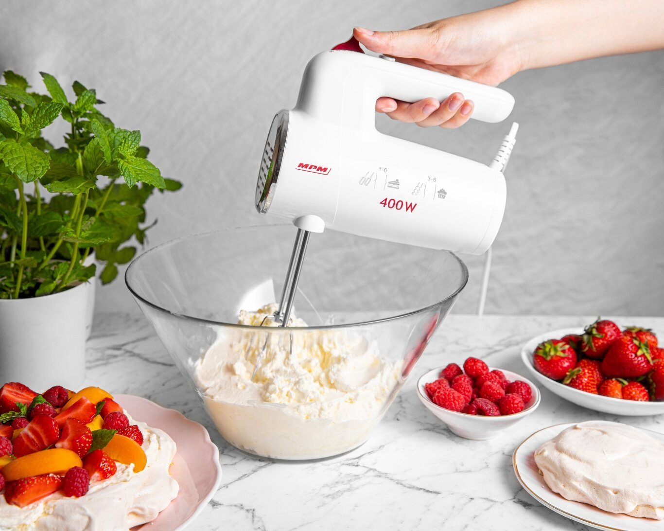 Mikser ręczny MPM MMR-18