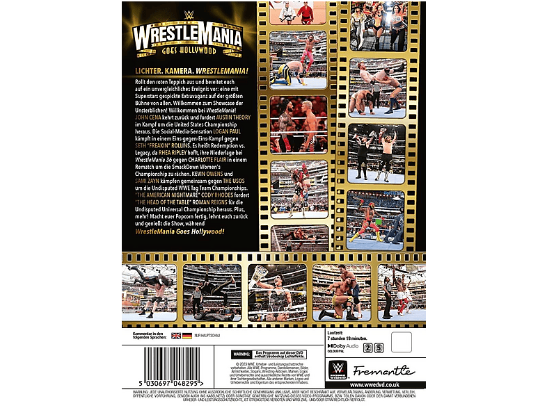 Wwe: Wrestlemania 39 DVD