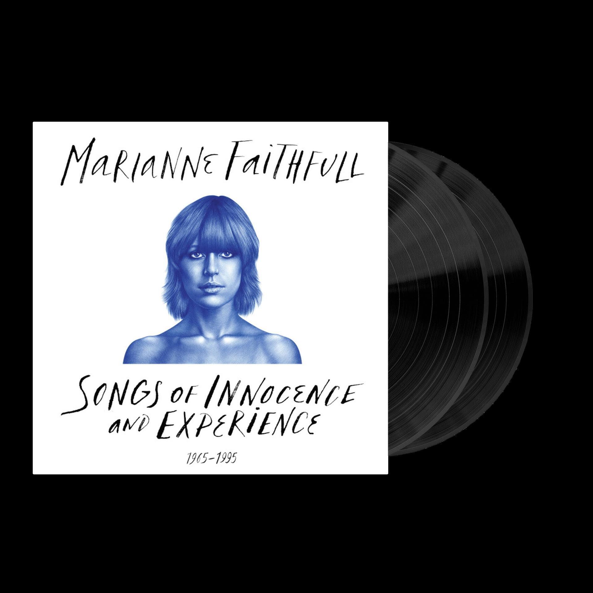 Vinyl lemez borítója, Marianne Faithfull portréjával és az album címével.
