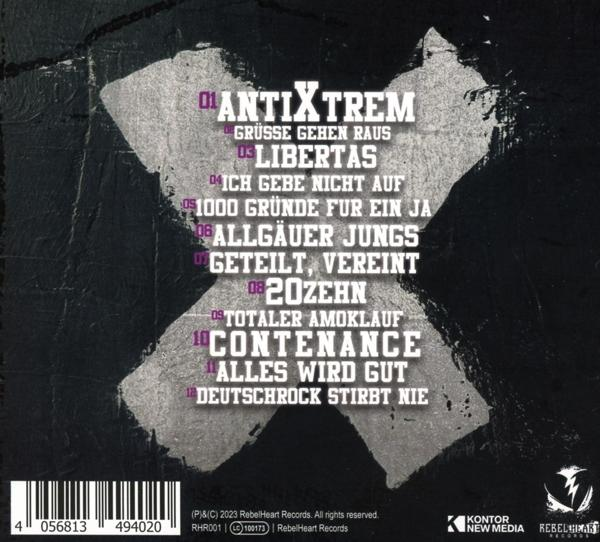 Grenzenlos - AntiXtrem (Digipak)  - (CD)
