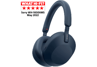 SONY WH-1000XM5L Bluetooth vezeték nélküli, zajszűrős fejhallgató, éjkék (WH1000XM5L.CE7)