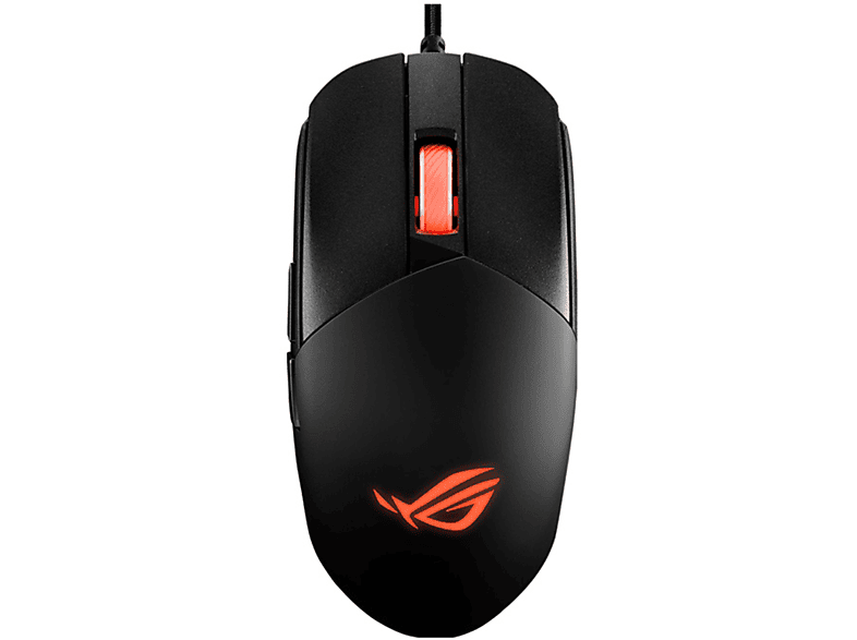 MOUSE GAMING ASUS ROG Strix Impact III, Collegamento USB, Ingresso: Otticamente a mezzo LED, Scrolling 2 direzioni, Risoluzione max 12000 dpi, forma ergonomica, Nero