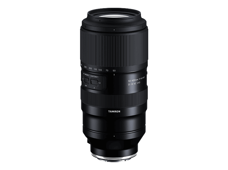TAMRON 50-400mm F/4.5-6.3 Di III VC VXD (Sony E-Mount) - Zoomobjektiv(Sony E-Mount, Vollformat)