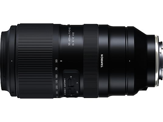 TAMRON 50-400 mm F/4.5-6.3 Di III VC VXD (attacco Sony E) - Teleobiettivo(Sony E-Mount)