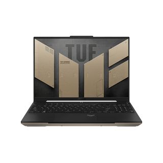 ASUS TUF Gaming A16 Advantage Edition FA617XS-N3042W, Notebook, mit 16 Zoll Display, AMD Ryzen™ 9,7940HS  Prozessor, 16 GB RAM, 512 GB SSD, AMD Radeon™ RX 7600S, Schwarz, Sand, Windows 11 Home (64 Bit)